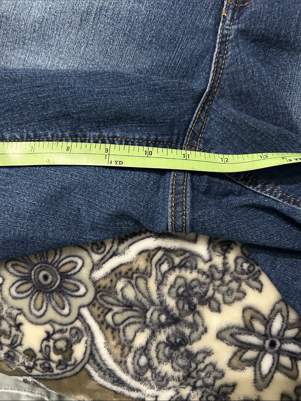 d. jeans Dark Blue Rolled Hem Denim Shorts - Picture 10 of 12